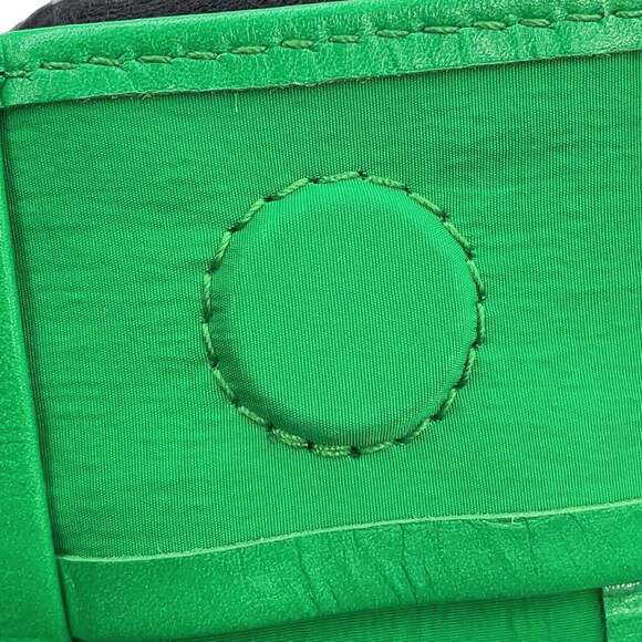 Bottega Veneta Candy Cassette Shoulder Bag, Calf Leather, 667048, Green, Hand...